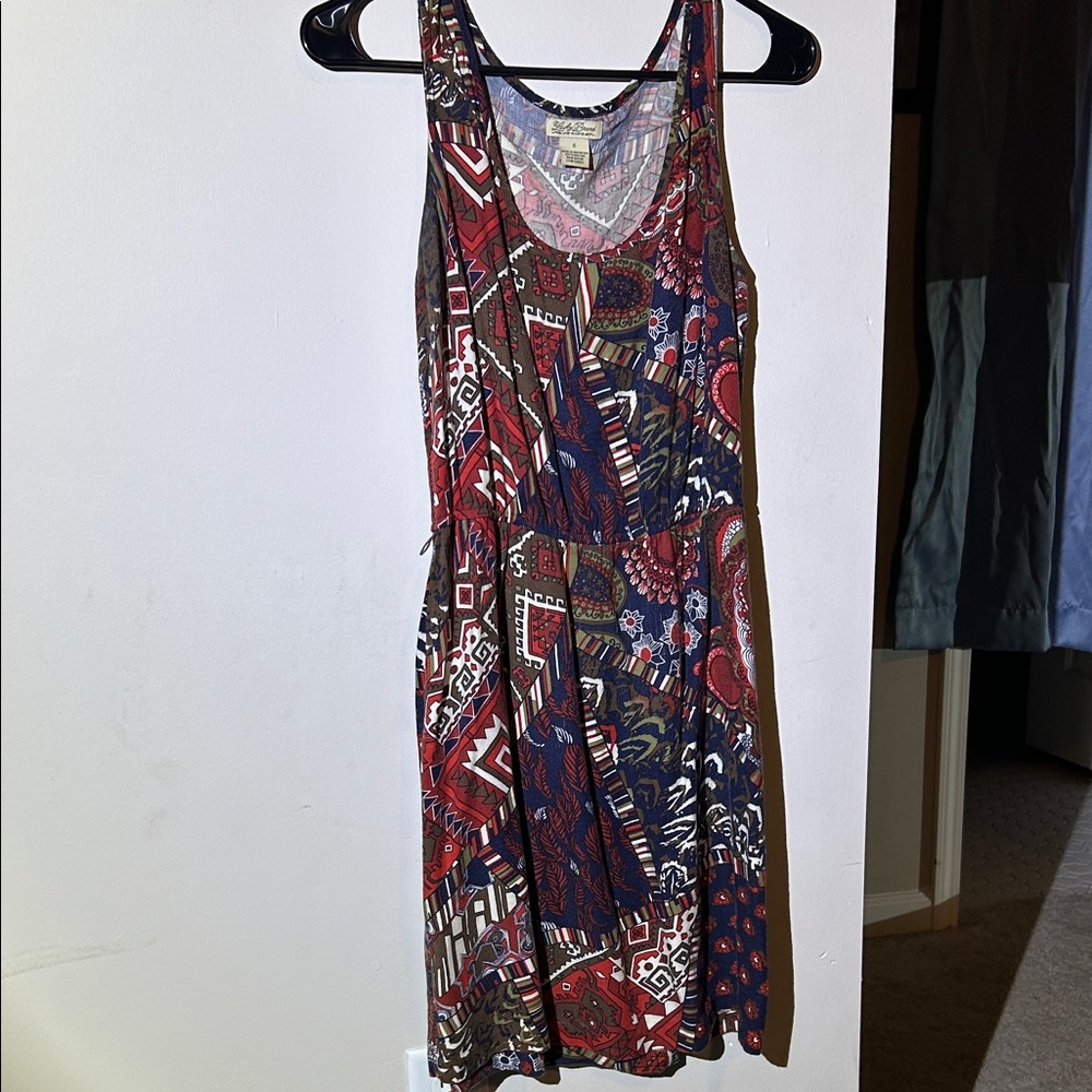 Lucky Brand Geometric Mini Dress